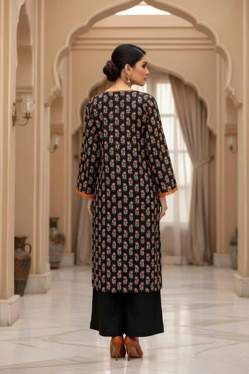 Elegant 2-Piece Trouser Shirt – Premium Lilian Fabric